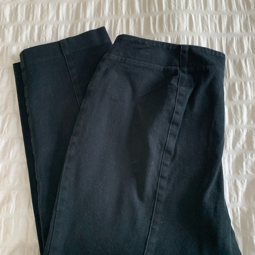 Chico's  Black Cropped Pants
